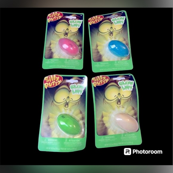 Silly putty eggs glow in dark case full - Picture 1 of 2